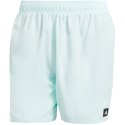 Spodenki kąpielowe męskie adidas Solid CLX Short-Length błękitne IX7580