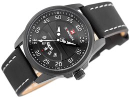 ZEGAREK MĘSKI NAVIFORCE - NF9124 (zn055c) + BOX - black/white