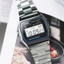 ZEGAREK MĘSKI CASIO A158WA-1D VINTAGE RETRO + BOX