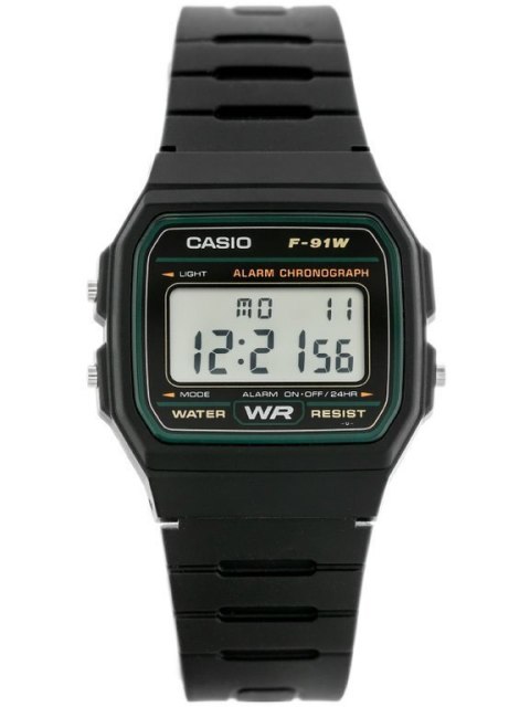 ZEGAREK MĘSKI CASIO F-91W-3DG (zd102c) + BOX