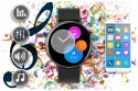 SMARTWATCH DAMSKI Rubicon RNCE98 - WYKONYWANIE POŁĄCZEŃ, PULSOKSYMETR (sr043b)