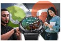 SMARTWATCH MĘSKI Rubicon RNCE95 - WYKONYWANIE POŁĄCZEŃ, PULSOKSYMETR (sr040a)