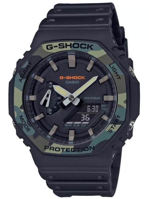 ZEGAREK MĘSKI CASIO G-SHOCK OCTAGON GA-2100SU-1AER (zd139d)