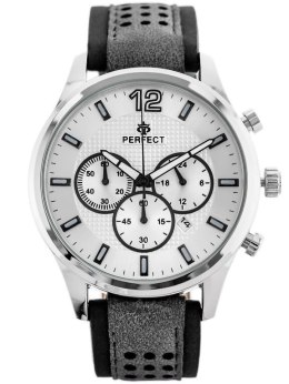 ZEGAREK MĘSKI PERFECT CH01L - CHRONOGRAF (zp354f) + BOX