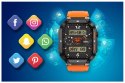 SMARTWATCH MĘSKI GRAVITY GT6-3 - WYKONYWANIE POŁĄCZEŃ, MONITOR SNU (sg020c)