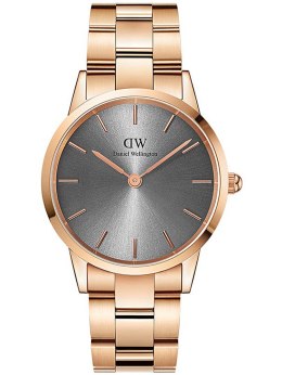 ZEGAREK MĘSKI DANIEL WELLINGTON Iconic Link Grey DW00100332 (zw003a)