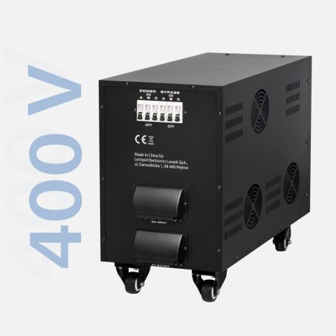 Automatyczny trójfazowy stabilizator napięcia KEMOT PROavr-30k Automatyczny trójfazowy stabilizator napięcia KEMOT PROavr-30k