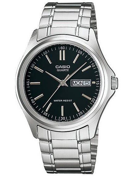 KLASYCZNY ZEGAREK MĘSKI CASIO MTP-1239D-1A - MULTIDATA + BOX