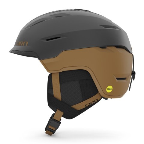 Kask zimowy GIRO TOR SPHERICAL MIPS metallic coal / tan roz. L (59-62.5cm) (NEW 2023/2024)