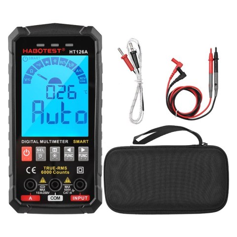 Cyfrowy multimetr uniwersalny Habotest HT126A Cyfrowy multimetr uniwersalny Habotest HT126A