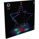 GWIAZDA 3D DEKORACYJNA STOJĄCA 120LED RGB 80CM