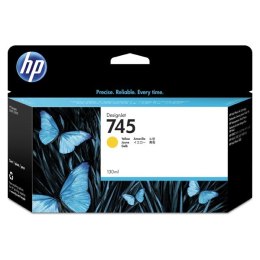 HP oryginalny ink / tusz F9J96A, HP 745, yellow, 130ml