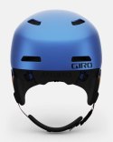 Kask zimowy GIRO CRUE blue shreddy yeti roz. M (55.5-59 cm) (NEW 2024/2025)