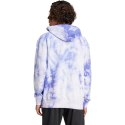 Bluza męska adidas ALL SZN Fleece Washed Hoodie niebiesko-biała IY6591