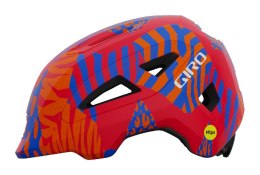 Kask dziecięcy GIRO SCAMP MIPS II matte red animal roz. S (49-53 cm) (NEW 2025)