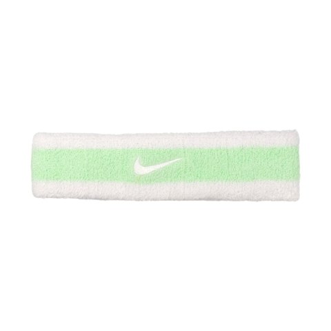 Opaska na głowę Nike Swoosh biało-zielona N0001544117OS