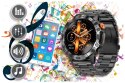 SMARTWATCH MĘSKI GRAVITY GT20-1 - AMOLED, DODATKOWY PASEK (sg024a)