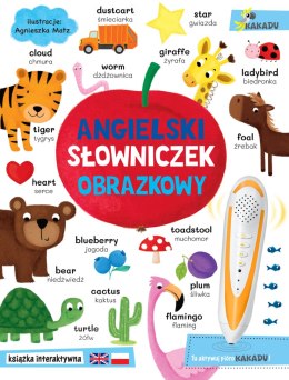 Angielski słowniczek obrazkowy. Książka interaktywna