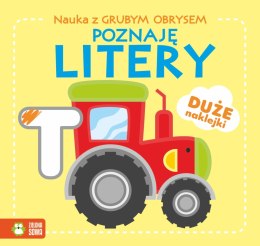 Nauka z grubym obrysem. Poznaję litery