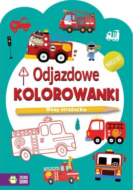 Odjazdowe kolorowanki. Wozy strażackie