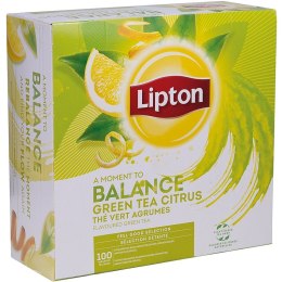 Herbata Lipton Balance Green Tea Citrus (100)