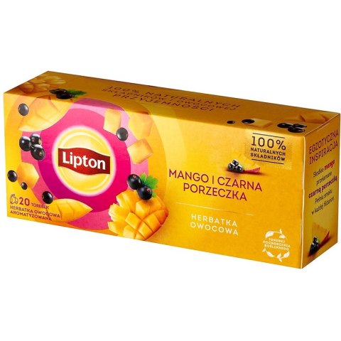 Herbata Lipton Mango i czarna porzeczka (20) Herbata Lipton Mango i czarna porzeczka (20)