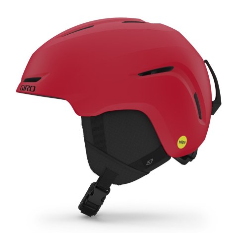 Kask zimowy GIRO SPUR matte bright red roz. M (55.5-59 cm) (NEW 2024/2025)