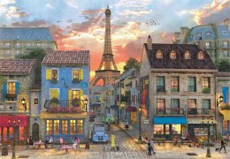 Puzzle 1000el. HQ Himeji Streets Of Paris | Clementoni