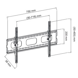 UCHWYT DO TV LCD/LED/PLAZMA 32-70