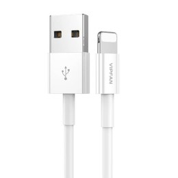 Kabel USB do Lightning VFAN X03, 3A, 1m (biały)