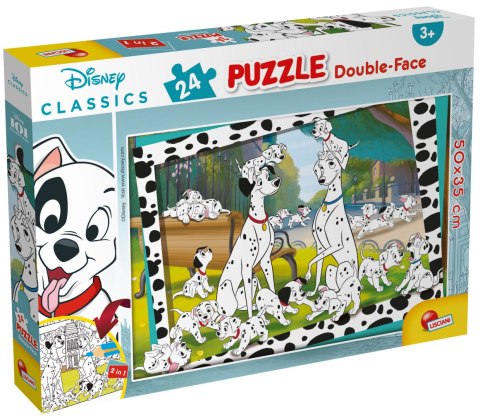 LISCIANI PUZZLE DWUSTRONNE PLUS 24 EL.