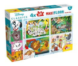 DISNEY DWUSTRONNE PUZZLE MAXI PODŁOGOWE 101 DALMATYŃCZYKÓW 4X48 EL.