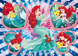 LISCIANI DISNEY PUZZLE EKO DWUSTRONNE MAŁA SYRENKA 60 EL.