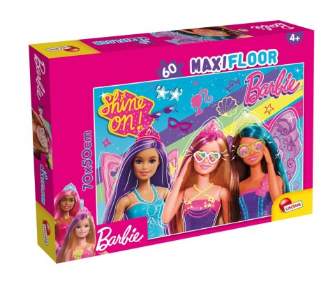 LISCIANI BARBIE PUZZLE MAXIFLOOR 60