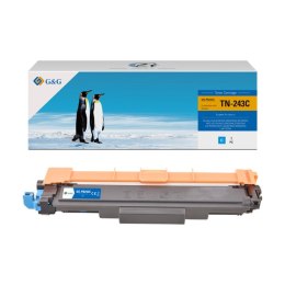 G&G kompatybilny toner z Brother TN243C, NT-PB243C, cyan, 1000s