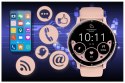 SMARTWATCH UNISEX GRAVITY GT1-5 PRO - ROZMOWY BLUETOOTH, DODATKOWY PASEK (sg027e)