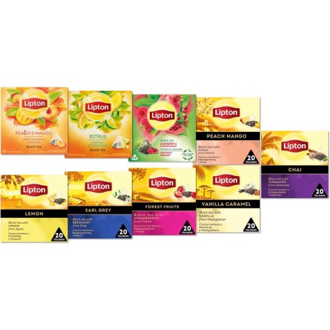 Herbata Lipton Piramid czarna Lemon (20)