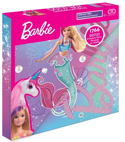 DIAMOND DOTZ DOTZ BOX BARBIE MERMAID VIBES