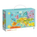 Puzzle Mapa Europy 0124