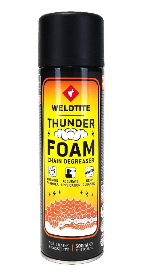 Pianka do czyszczenia łańcucha WELDTITE THUNDER FOAM CHAIN DEGREASER 500ml (NEW 2025)