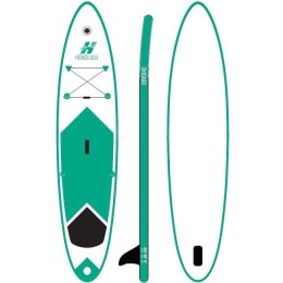 ZESTAW DESKA SUP 150KG DMUCHANA HONOLULU 320x76x15CM ZIELONA