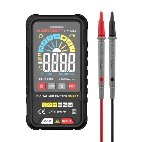 Cyfrowy multimetr uniwersalny Habotest HT124A+ Cyfrowy multimetr uniwersalny Habotest HT124A+