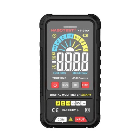 Cyfrowy multimetr uniwersalny Habotest HT124A+ Cyfrowy multimetr uniwersalny Habotest HT124A+