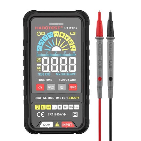 Cyfrowy multimetr uniwersalny Habotest HT124B+ Cyfrowy multimetr uniwersalny Habotest HT124B+