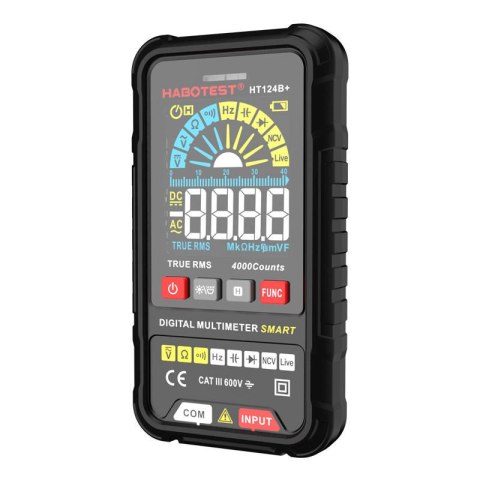 Cyfrowy multimetr uniwersalny Habotest HT124B+ Cyfrowy multimetr uniwersalny Habotest HT124B+