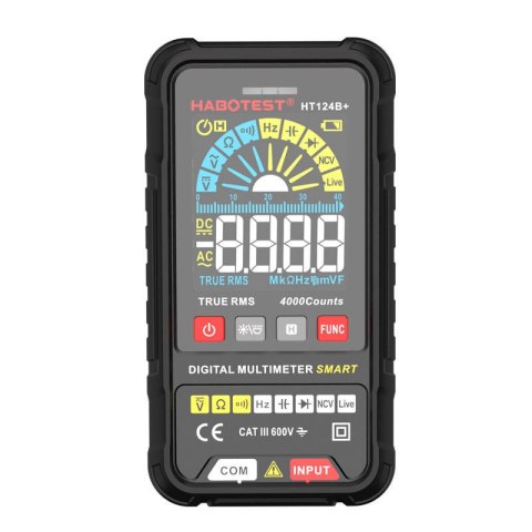 Cyfrowy multimetr uniwersalny Habotest HT124B+ Cyfrowy multimetr uniwersalny Habotest HT124B+