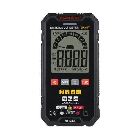 Cyfrowy multimetr uniwersalny Habotest HT125A Cyfrowy multimetr uniwersalny Habotest HT125A