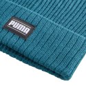 Czapka Puma Ribbed Classic Cuff Beanie turkusowa 024038 11