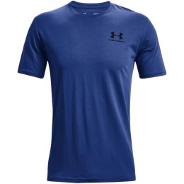 Koszulka męska Under Armour Sportstyle Left Chest Ss niebieska 1326799 432