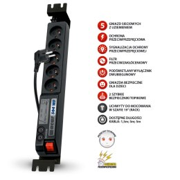 FILTR PRZECIWZAKŁÓCENIOWY 504WF 3M ACAR RACK W0074